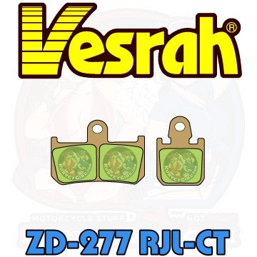 Vesrah Brake Pad Shape ZD 277 RJL-CT