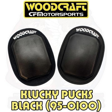 Woodcraft Klucky Pucks - Knee Sliders - Black - (95-0100)