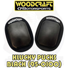 Load image into Gallery viewer, Woodcraft Klucky Pucks - Knee Sliders - Black - (95-0100)
