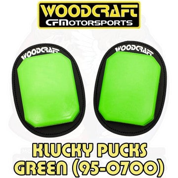 Woodcraft Klucky Pucks - Knee Sliders - Green - (95-0700)