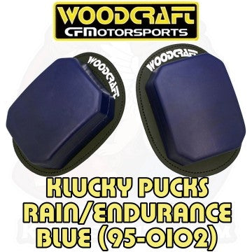 Woodcraft Klucky Pucks - Knee Sliders – Rain - Blue - (95-0102)