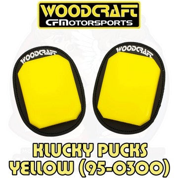 Woodcraft Klucky Pucks - Knee Sliders - Yellow - (95-0300)